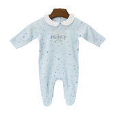 Little princes Closed Feet Romper